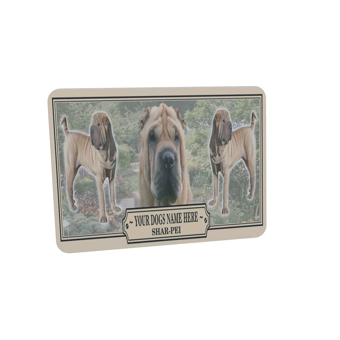Shar Pei Personalised Dog Breed Mouse Mat Gift