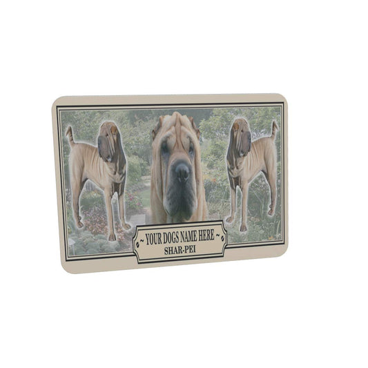 Shar Pei Personalised Dog Breed Mouse Mat Gift