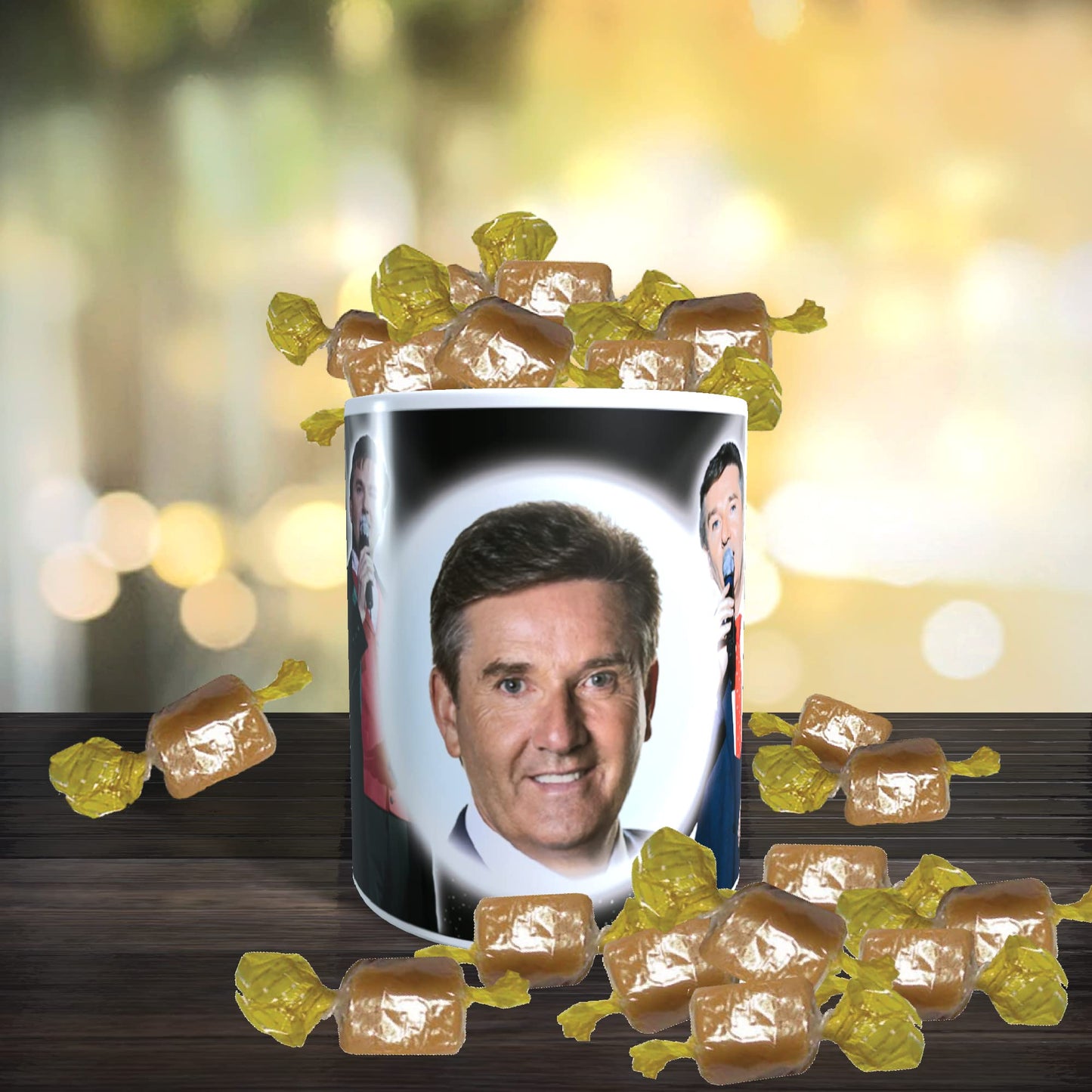 Daniel O'Donnell Icon Gift Mug with Sweets