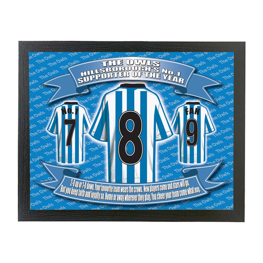 Sheff Wed Football Shirt Picture Gift