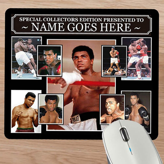 Ali Personalised Icon Mouse Mat Gift