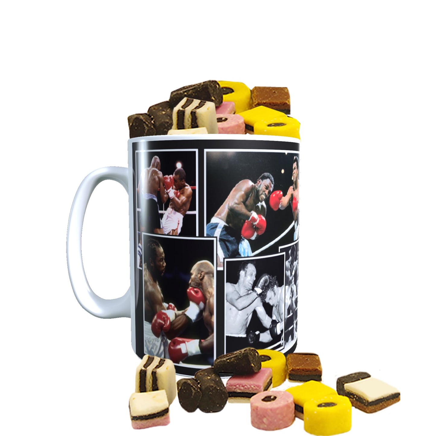The Greatest Boxing Icon Legends Mug with Choice of Sweets Gift