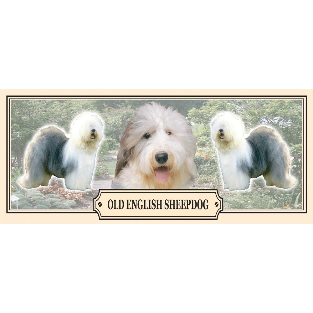 Old English Sheepdog Dog Breed Gift Mug with Treats