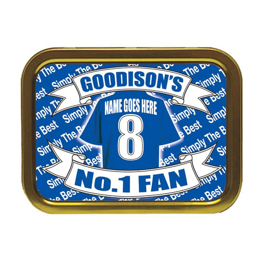 The People's Club Football Shirt Personalised Tobacco Storage Tin & Products
