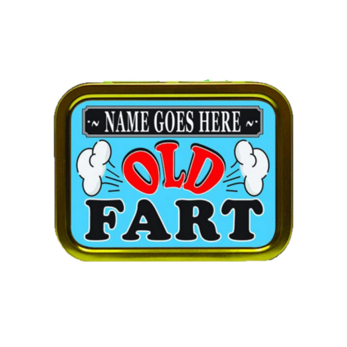 Old Fart Personalised Tobacco Tin & Products Gift