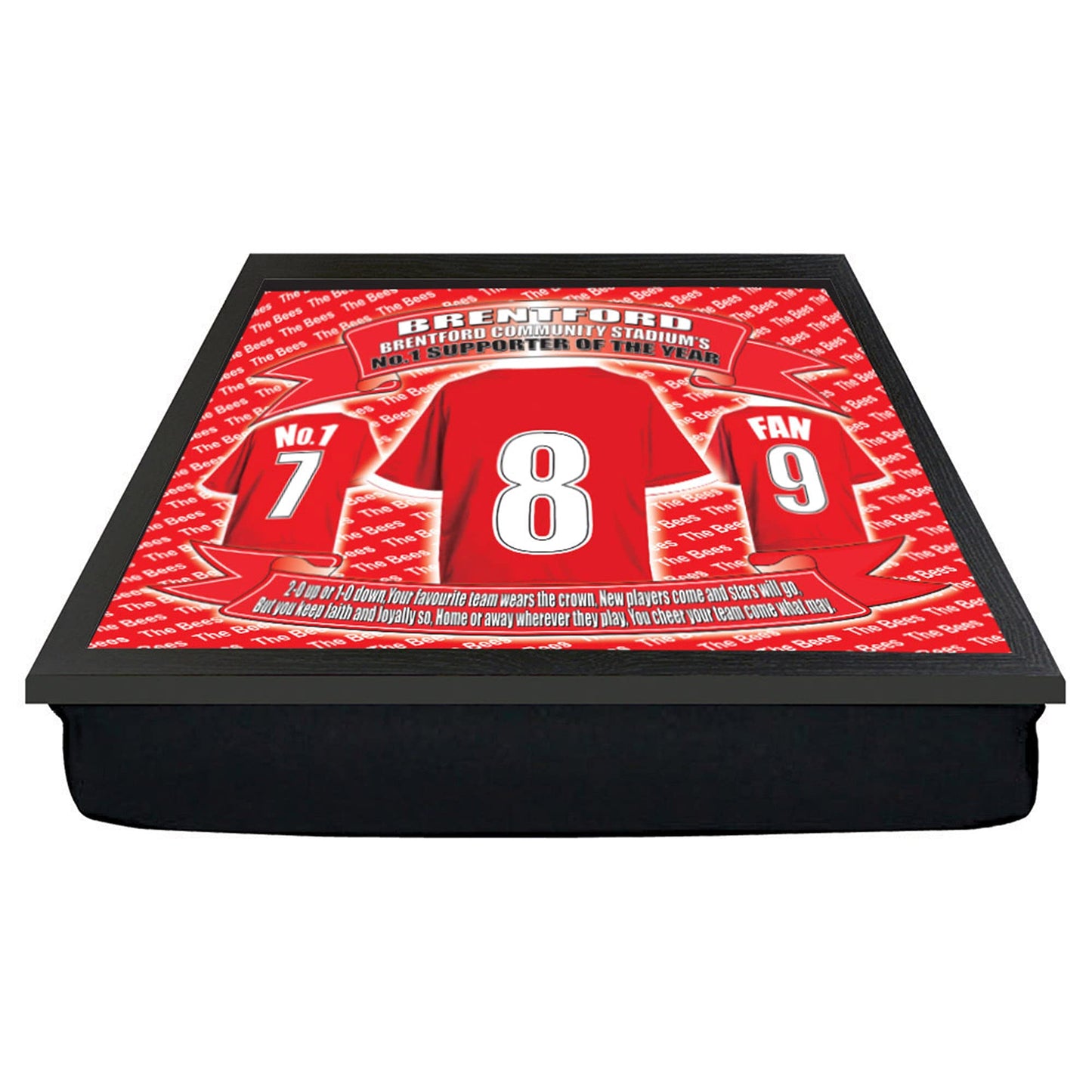 Brentford Football Club Shirt Lap Tray And Mug Gift Set