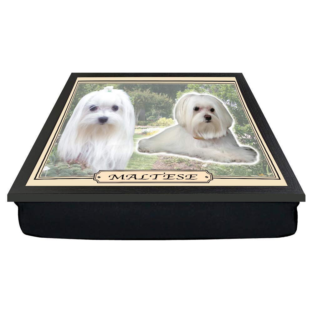 Maltese Dog Breed Gift Lap Tray