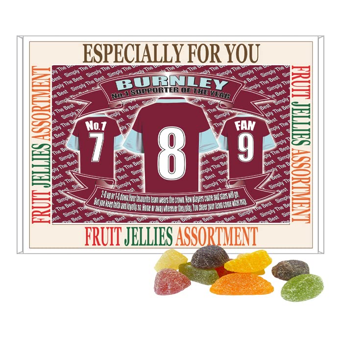 Burnley Football Shirt Gift Boxed Sweets