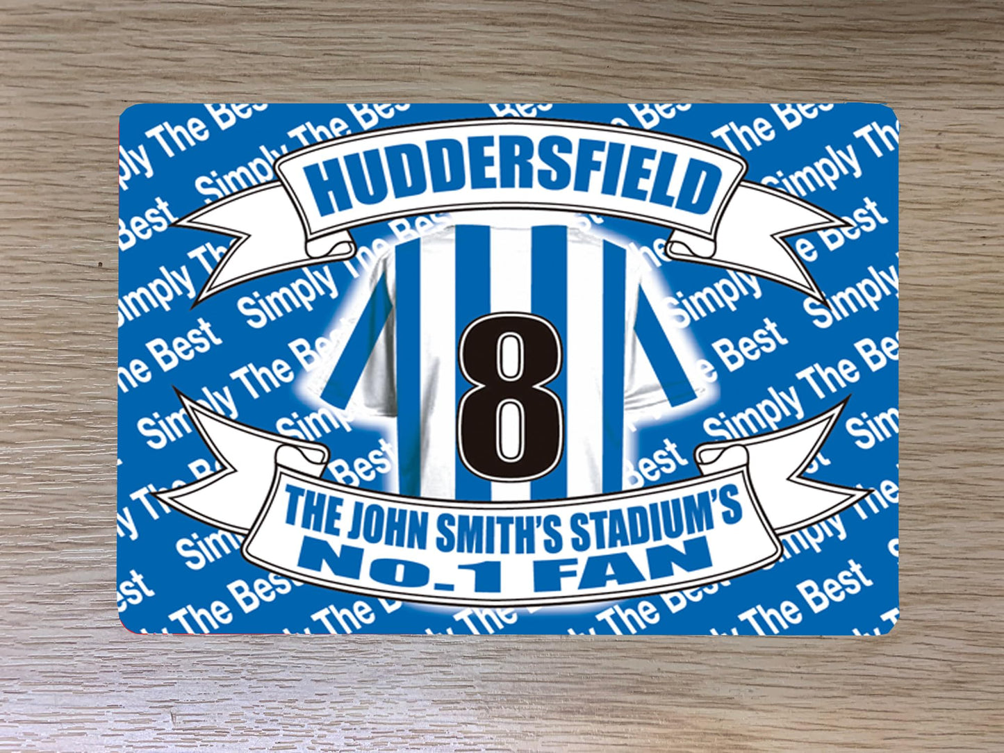 Huddersfield Football Shirt Travel Passport Holder Wallet Team Case Gift Present