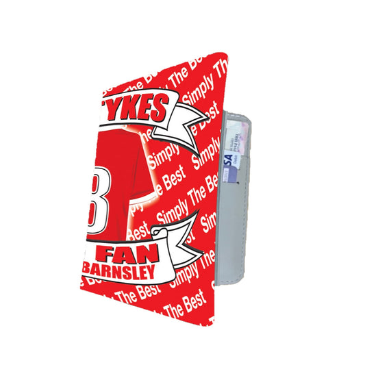 Barnsley The Tykes Football Team Shirt Travel Passport Holder Case Gift Present