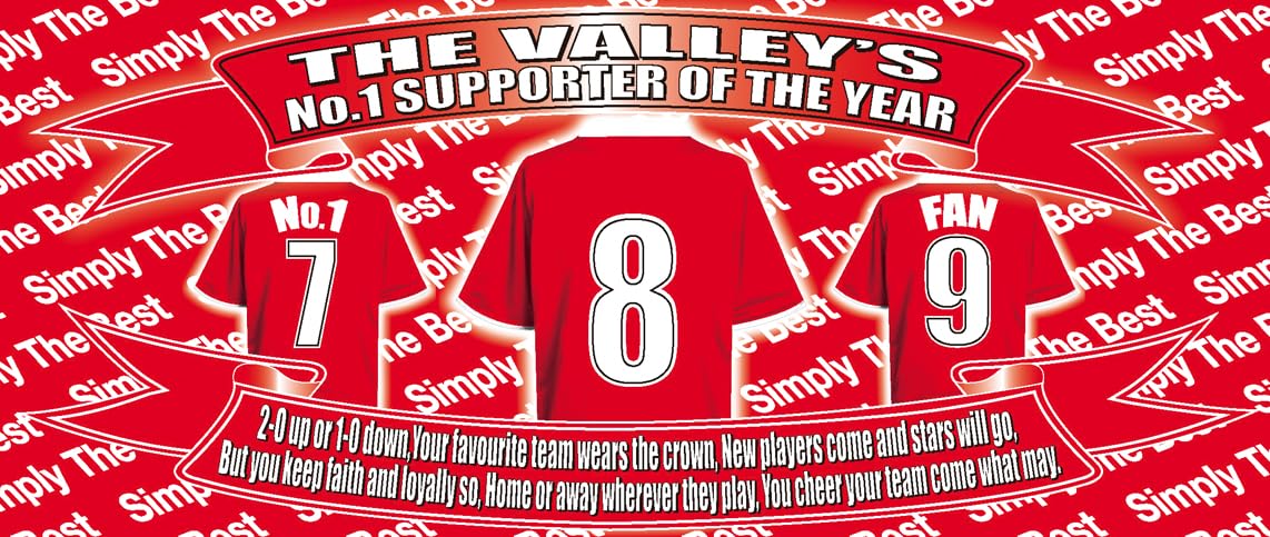 Charlton Football Shirt Silver Aluminium Two Lid Unisex Water Bottle Gift