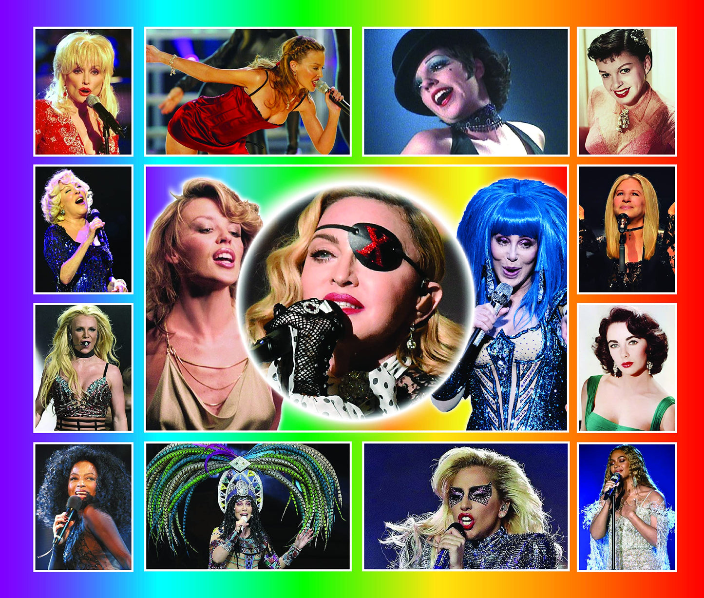 Diva Gay Pride Mouse Mat Gift