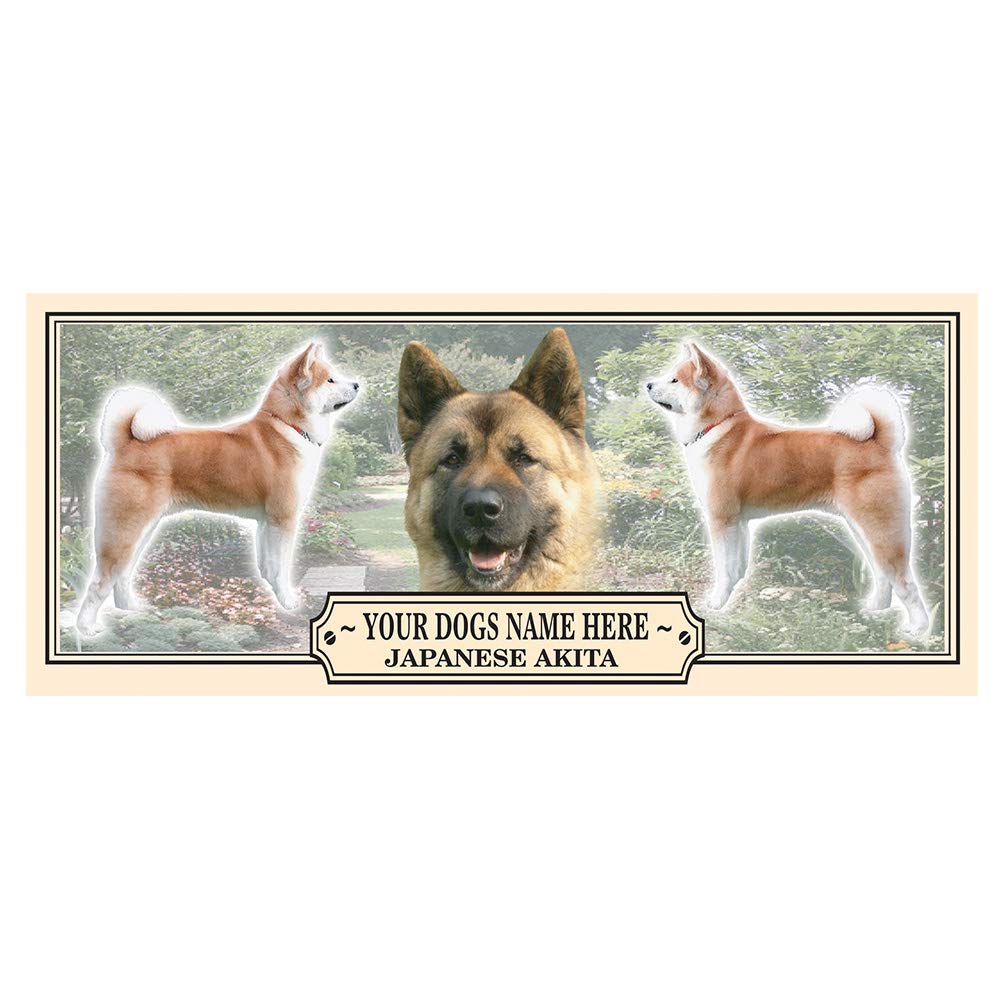 Japanese Akita Personalised Dog Breed Gift Mug with Treats
