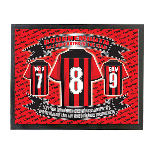 Bournemouth Football Shirt Picture Gift