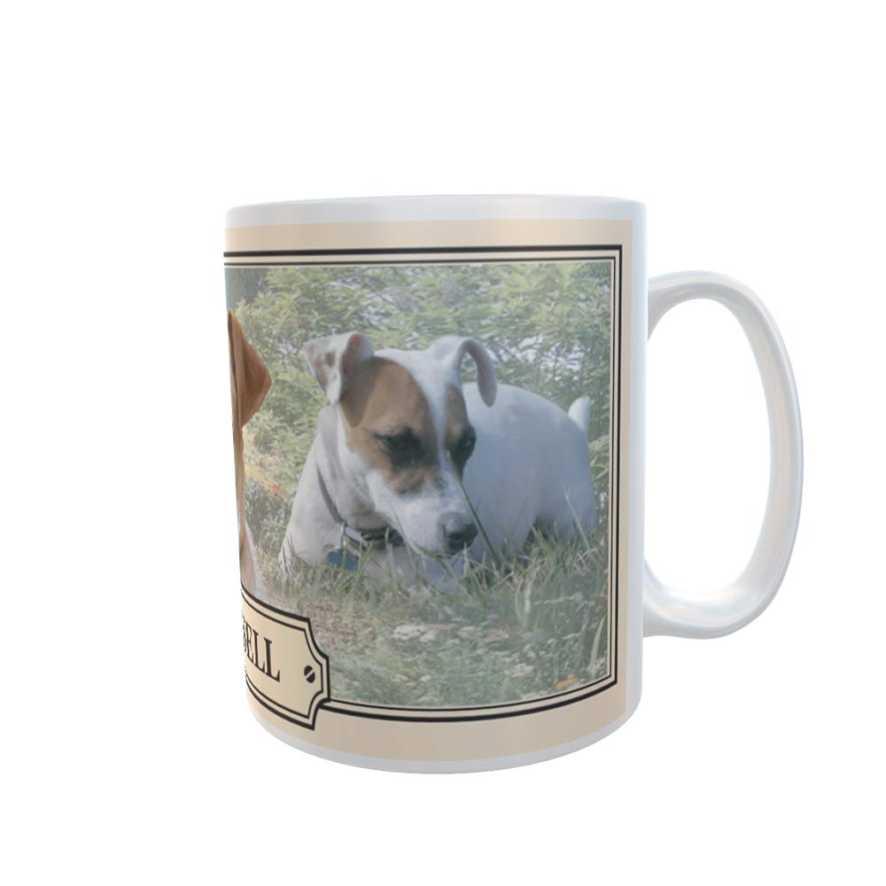 Jack Russell Dog Breed Gift Mug with Treats