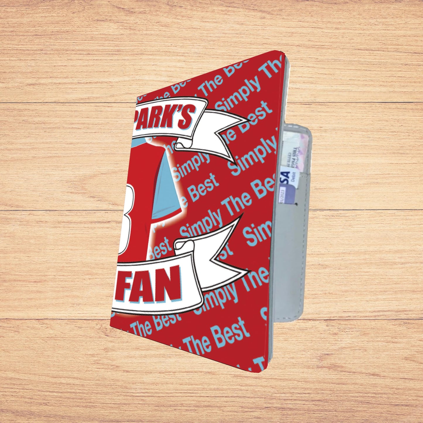 The Villa Football Team Shirt Travel Passport Holder Wallet Team-Aston Case Gift Present