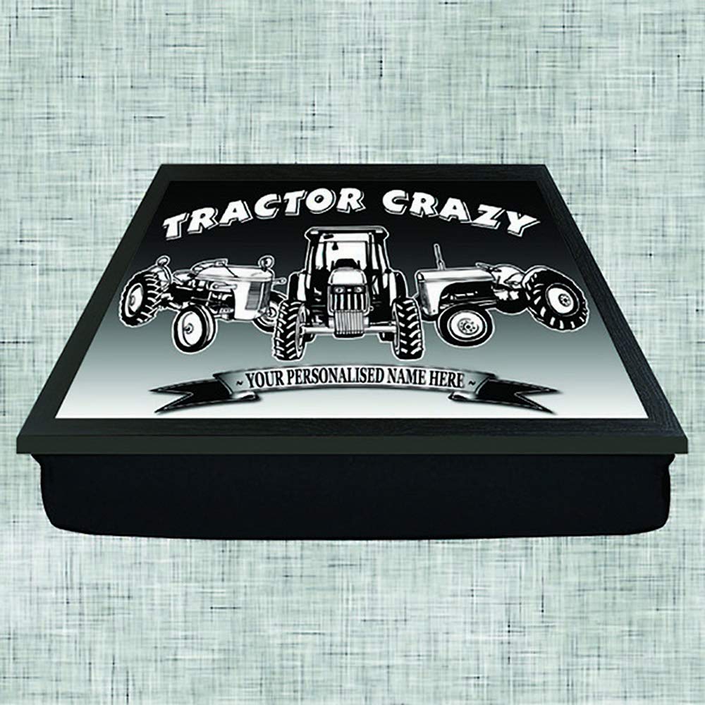 Tractor Crazy Personalised Lap Tray Gift