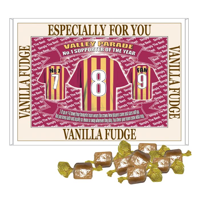 Bradford City Football Shirt Gift Boxed Sweets