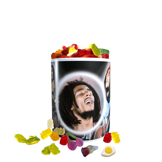 Bob Marley Icon Gift Mug with Sweets