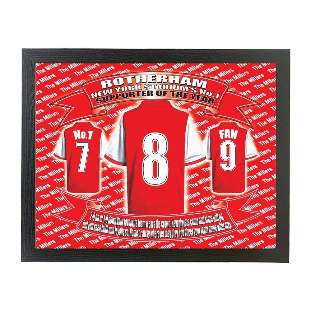 Rotherham Football Shirt Picture Gift