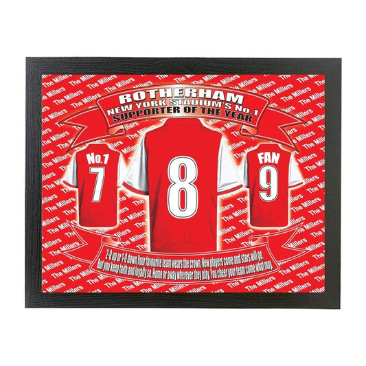 Rotherham Football Shirt Picture Gift