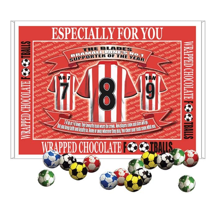 Sheffield U Football Shirt Gift Boxed Sweets