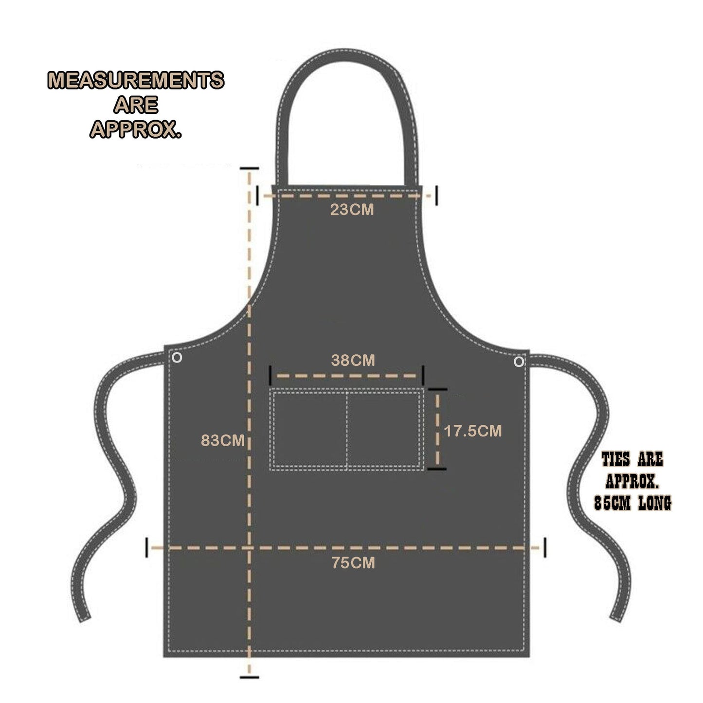 Grandma's Kitchen Apron Gift Present Barbeque Nanny Nanna Granny
