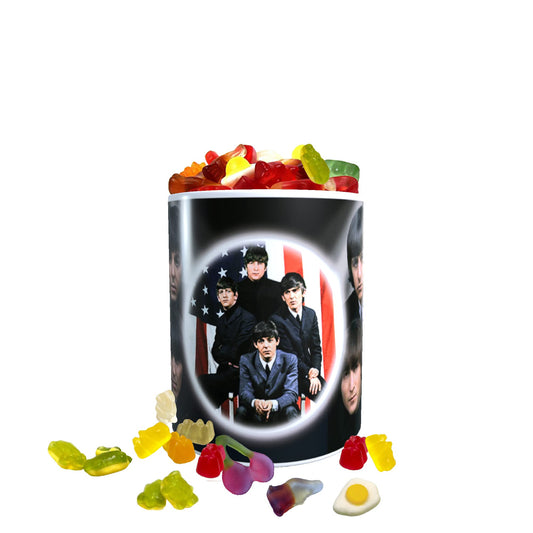 The Beatles Icon Gift Mug with Sweets