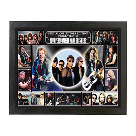 Jon Bongiovi Personalised Framed Wall Hanging Picture Gift