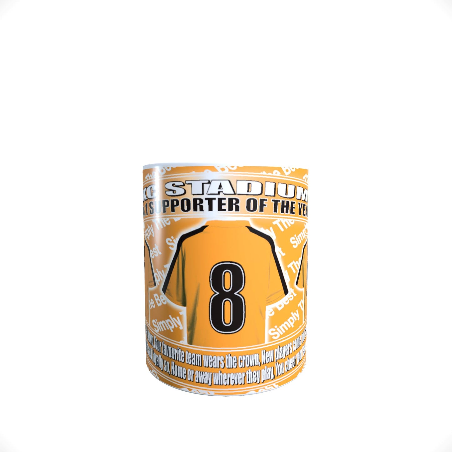 Hull Football Shirt Lap Tray And Mug Gift Set