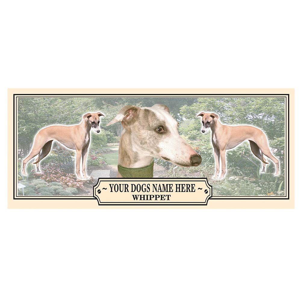 Whippet Personalised Dog Breed Gift Mug with Treats