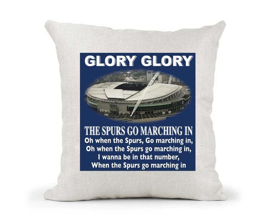 Tott Wembley Football Anthem Song Chant Cushion Cover Gift
