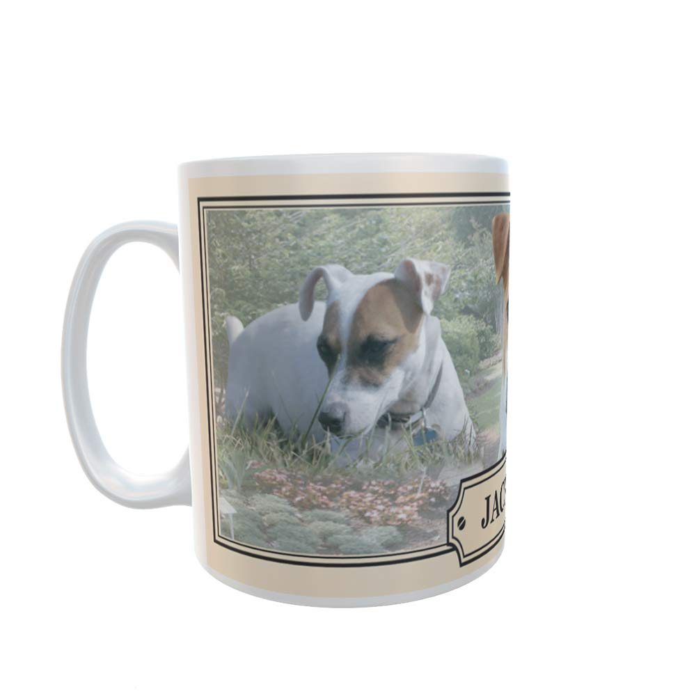 Jack Russell Dog Breed Gift Mug with Treats