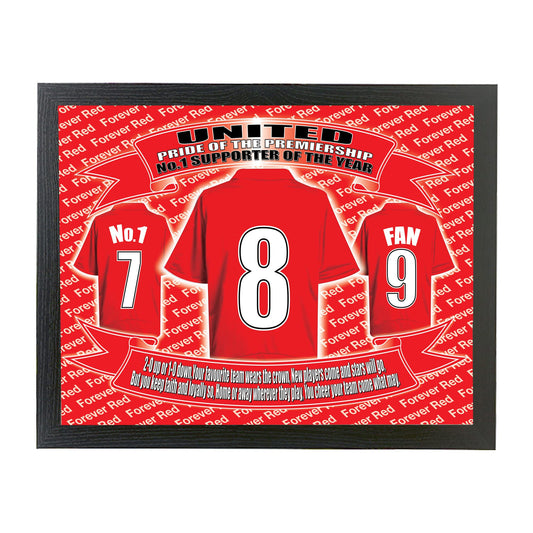 Manchester Reds Football Shirt Picture Gift