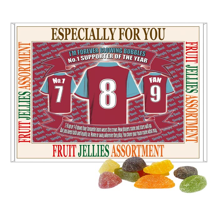 West H Utd Football Shirt Gift Boxed Sweets