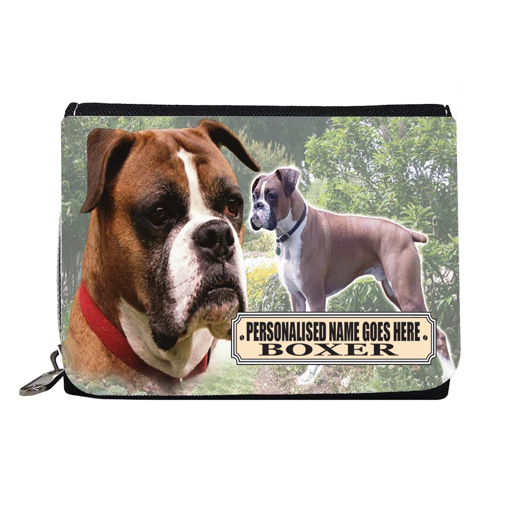 Boxer Personalised Dog Breed Gift Purse