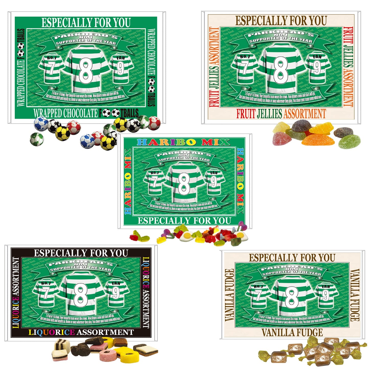 The Celts Football Shirt Gift Boxed Sweets