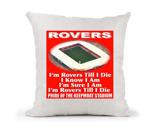Doncaster Football Anthem Song Chant Cushion Cover Gift