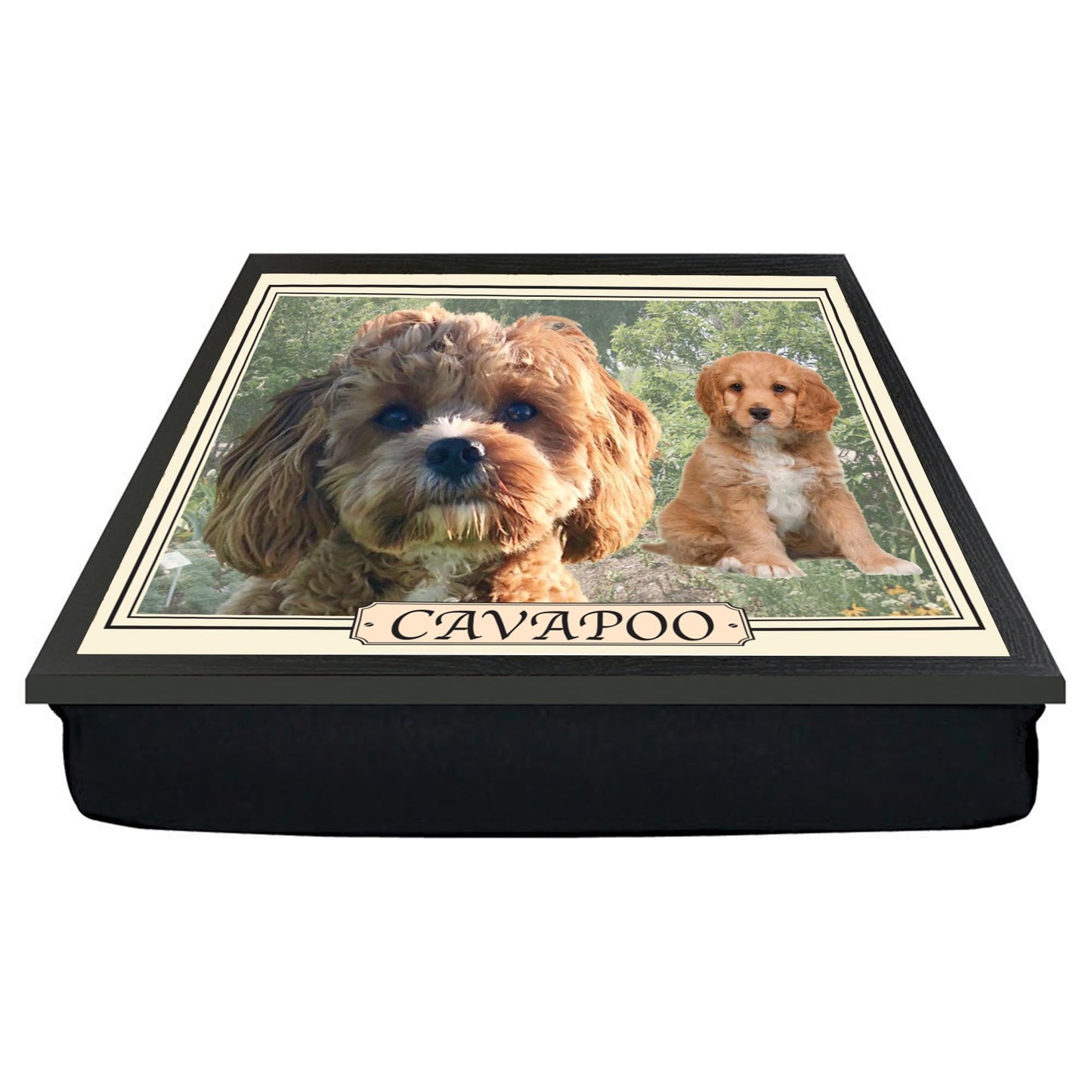 Cavapoo Dog Breed Lap Tray Gift Present