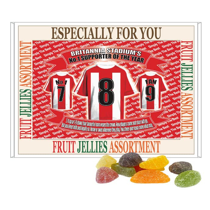 Stoke Football Shirt Gift Boxed Sweets