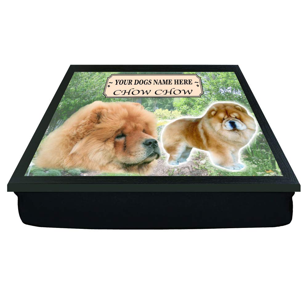 Chow Chow Personalised Dog Breed Gift Lap Tray