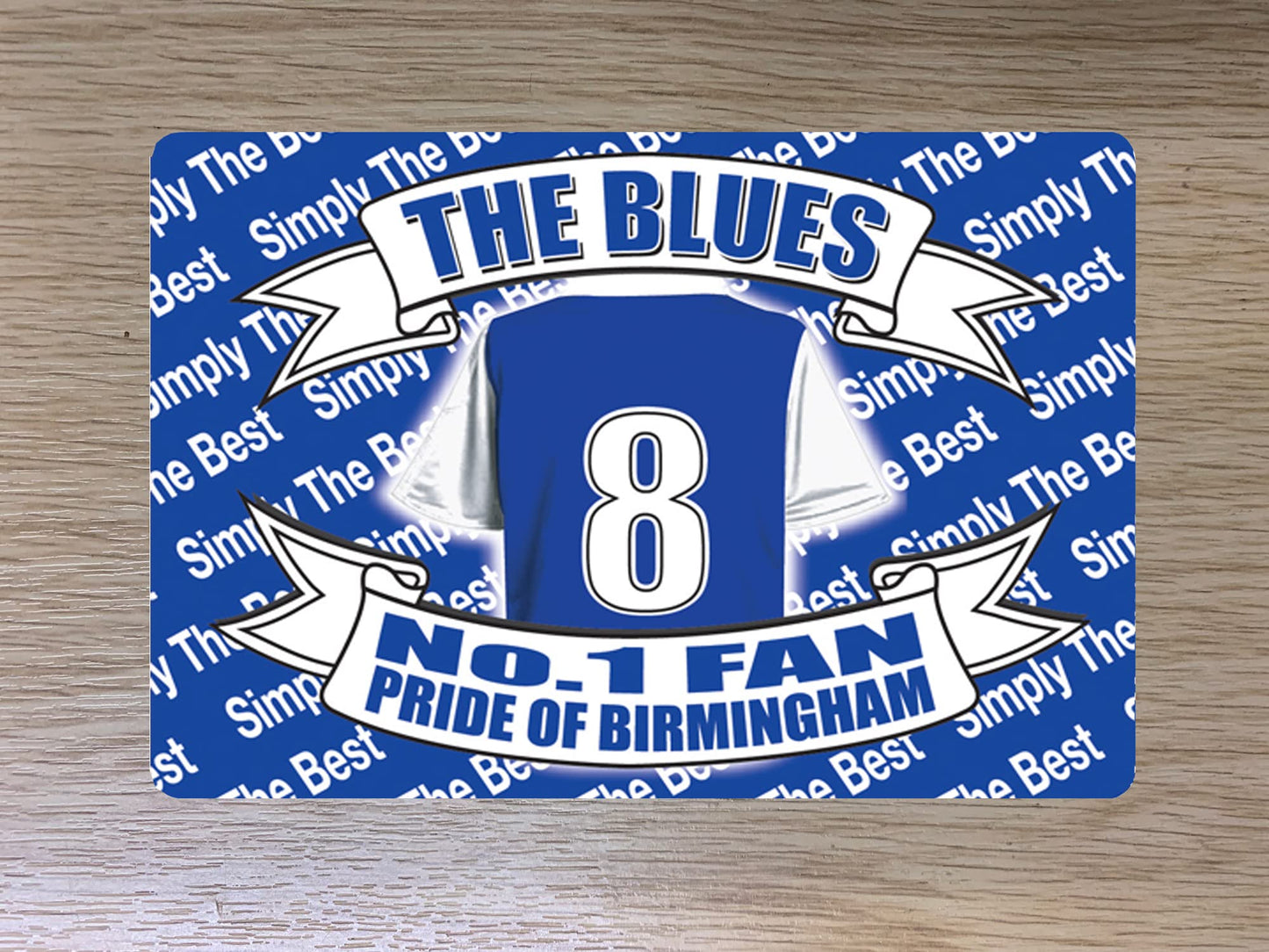 Birmingham Football Shirt Travel Passport Holder Case Gift Present