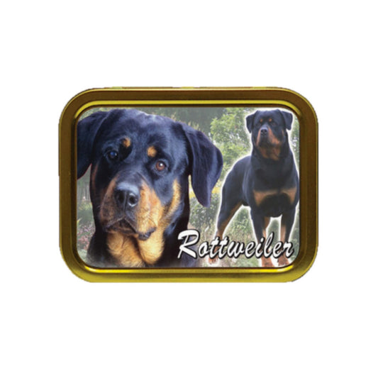 Rottweiler Dog Breed Tobacco Tin & Products Gift
