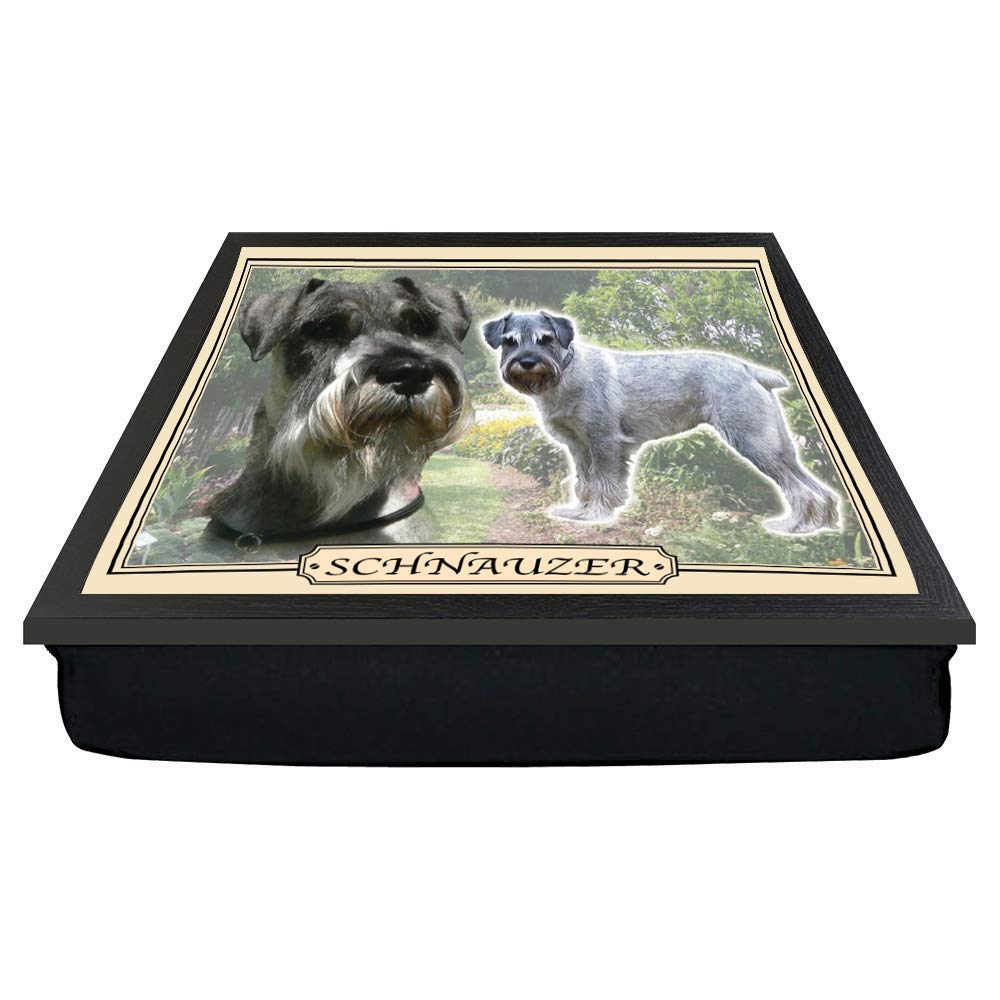 Schnauzer Dog Breed Gift Lap Tray