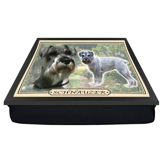 Schnauzer Dog Breed Gift Lap Tray
