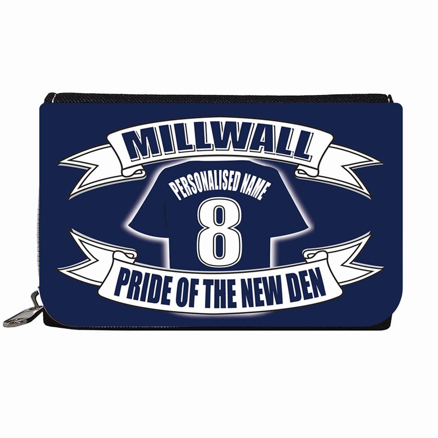 Millwall Personalised Football Shirt Gift Purse