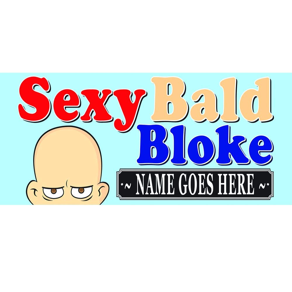Sexy Bald Bloke Personalised Mug Gift