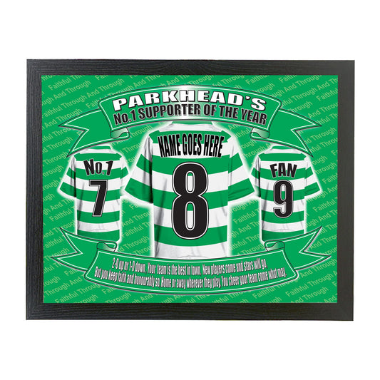 The Celts Football Shirt Personalised Picture Gift
