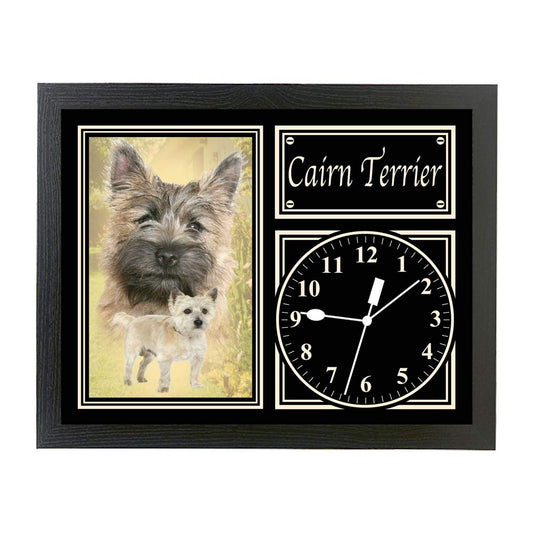 Cairn Terrier Dog Breed Gift Clock