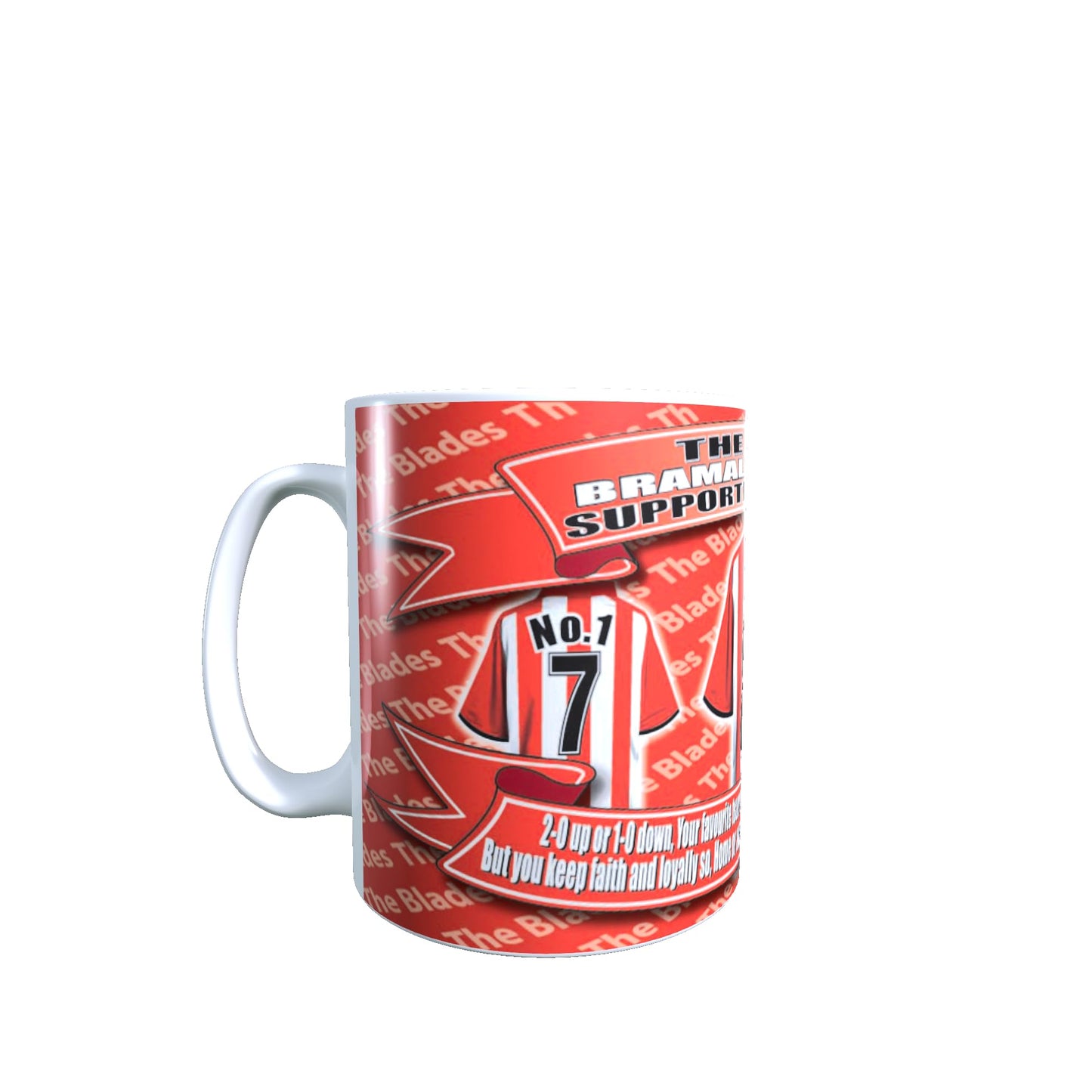 Sheffield United Football Club Shirt Lap Tray And Mug Gift Set